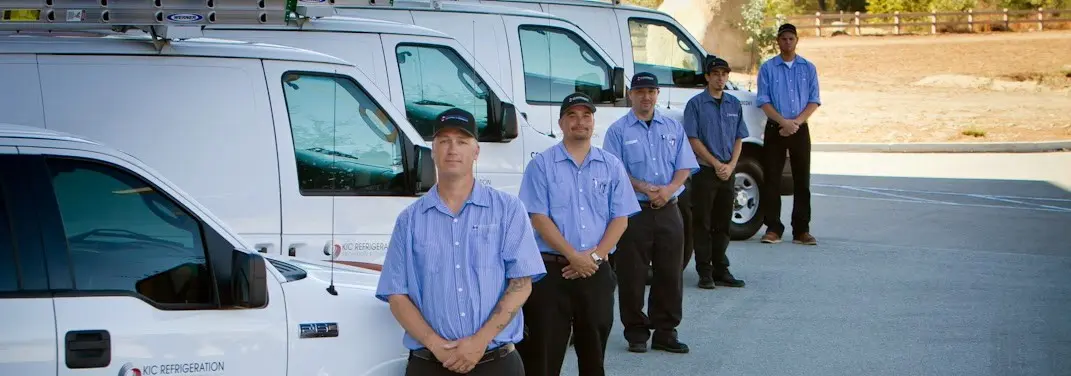 KIC Refrigeration crew ready for Mini Split Repair jobs across Perris
